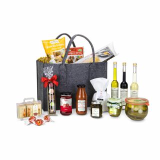 Geschenkset / Präsenteset: Geschenktasche XL mit 15 leckeren Produkten 2K2118