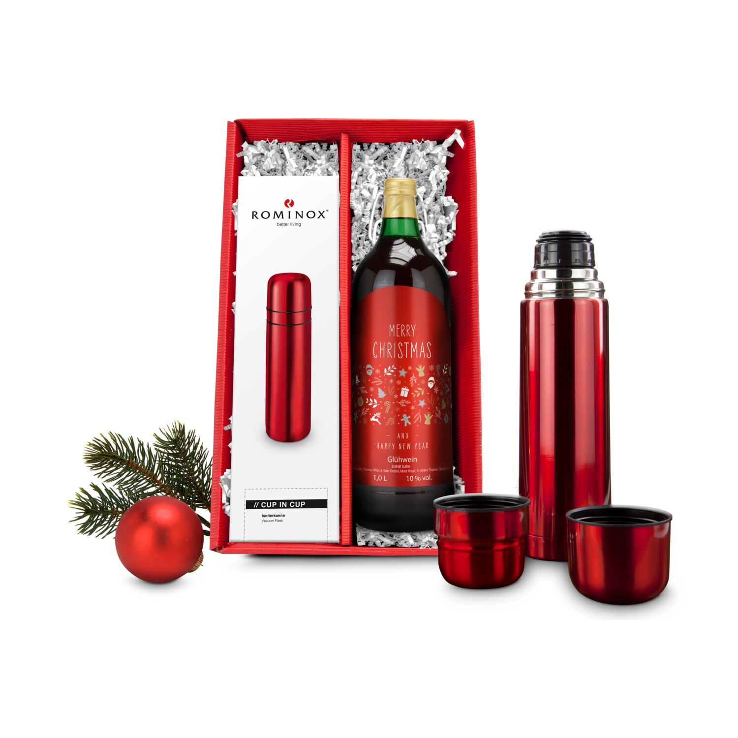 Geschenkset / Präsenteset: Roter Glühweinduft 2K2127