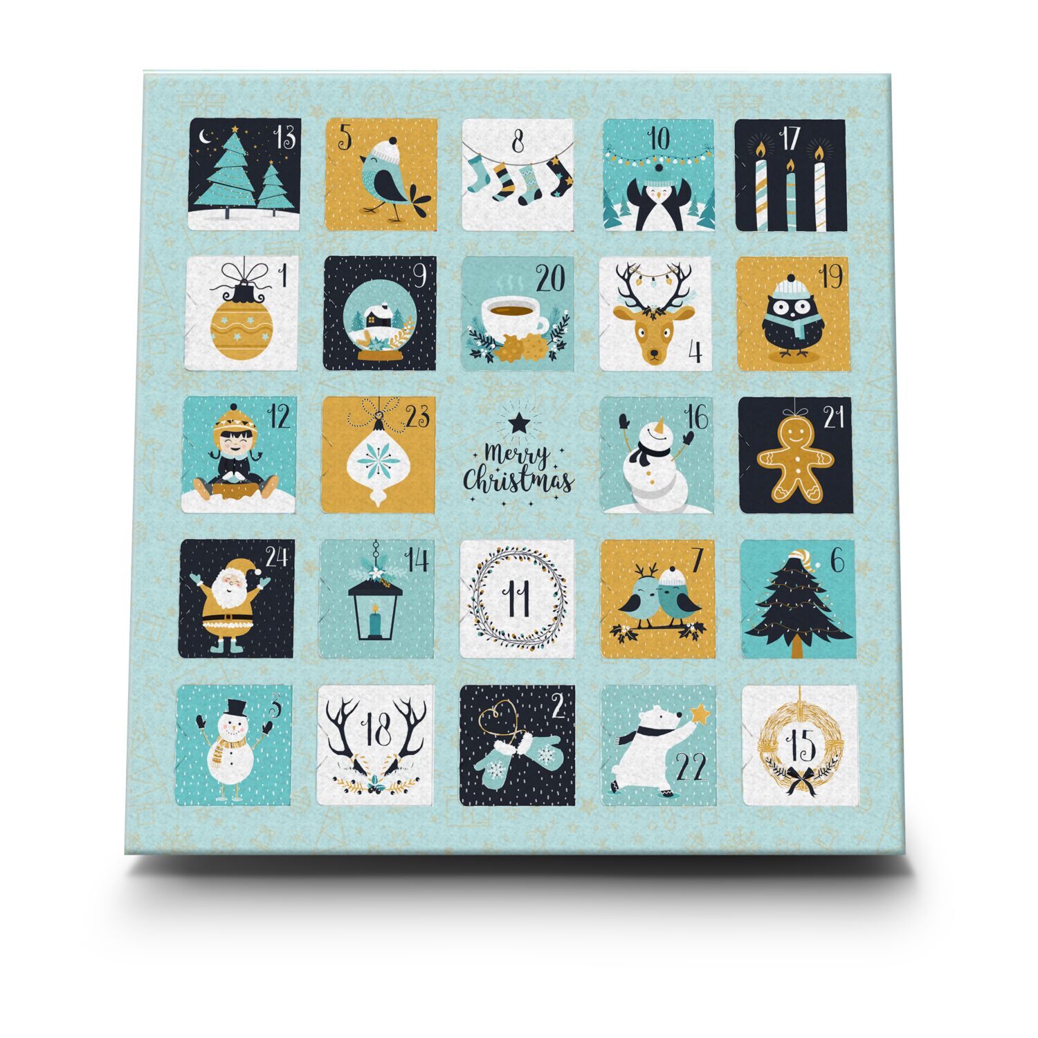 Geschenkartikel: Duftkerzen Adventskalender Charming Christmas 2K2130
