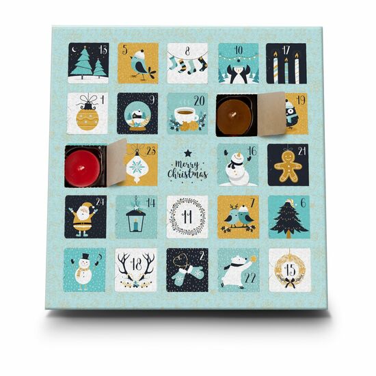Geschenkartikel: Duftkerzen Adventskalender Charming Christmas 2K2130