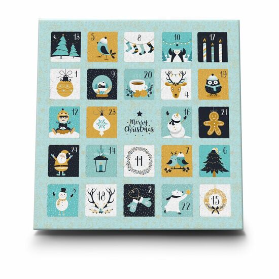 Geschenkartikel: Duftkerzen Adventskalender Charming Christmas 2K2130