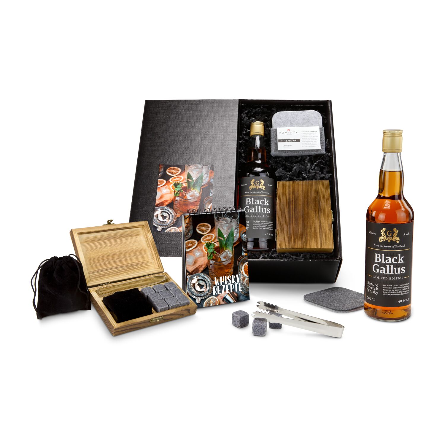 Geschenkset / Präsenteset: Whisky-Zeit 2K2136