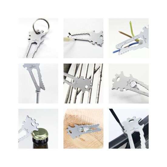 ROMINOX® Key Tool Lion (22 Funktionen) Frohe Weihnachten 2K2201b