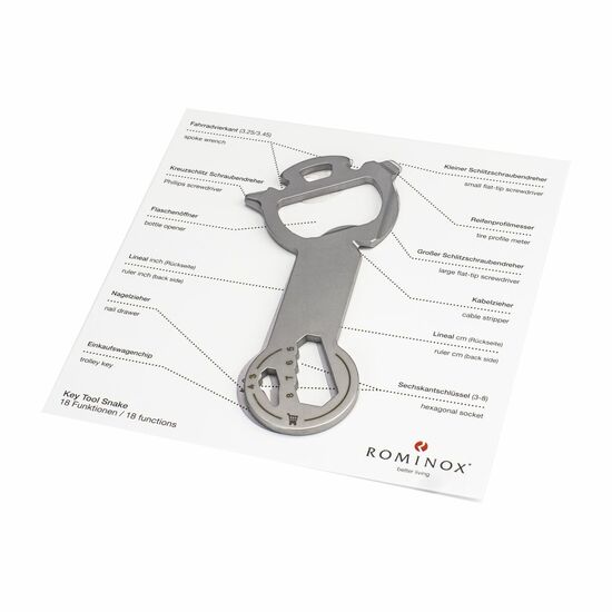 ROMINOX® Key Tool Snake (18 Funktionen) Frohe Weihnachten 2K2201c