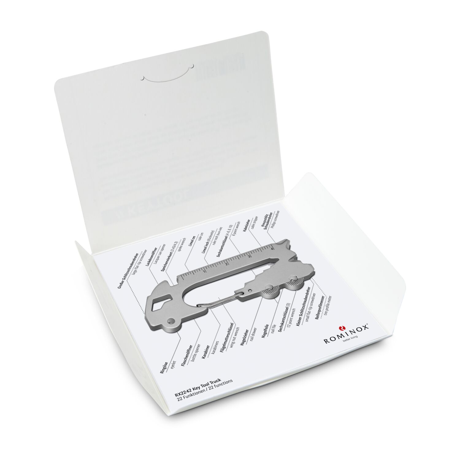 ROMINOX® Key Tool Truck (22 Funktionen) Frohe Ostern Hase 2K2202a