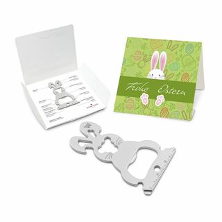 ROMINOX® Key Tool Bunny (16 Funktionen) Frohe Ostern Hase 2K2202o