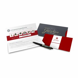 Geschenkgutschein Rot, 10 € für Präsent-, Lifestyle- und Wellnessartikel 2K9010