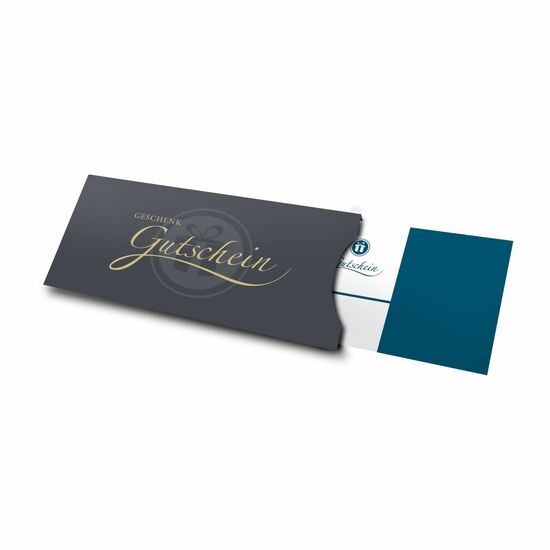 Treffen Sie garantiert den richtigen Geschmack des Beschenkten! Geschenkgutschein zur einfachen Online Einlösung.