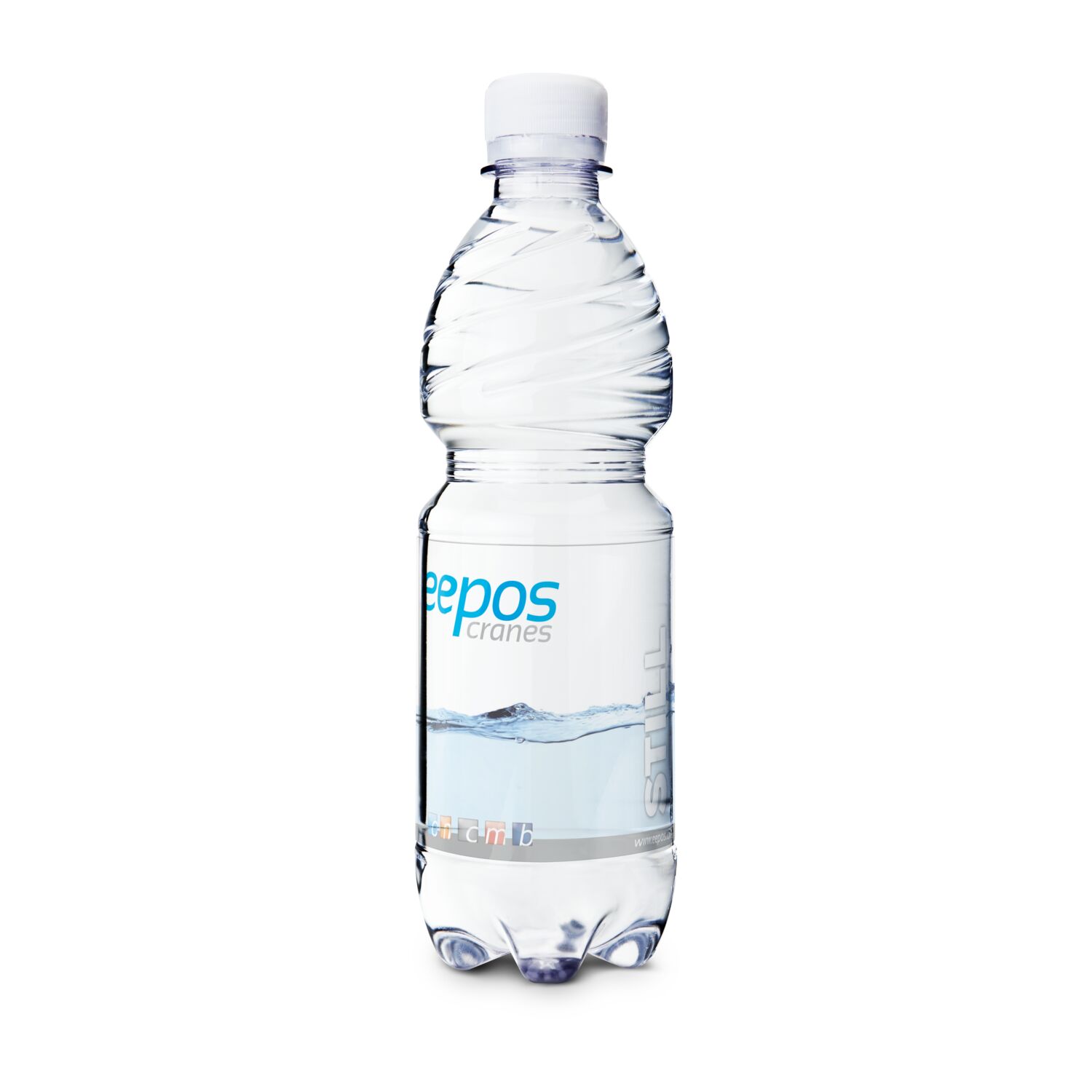 500 ml PromoWater - Mineralwasser, still - Papier-Etikett 2P003P