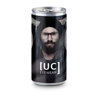 0,2 l Secco Slimline Dose in Silber, Alkohol ca. 10% Vol. mit Folien-Etikett