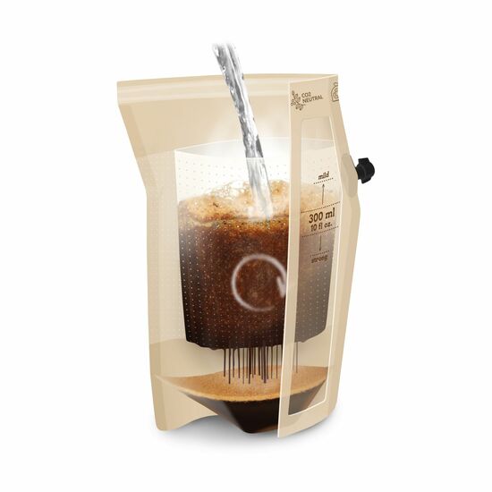 Werbe-Kaffee Honduras, wiederverwendbarer Brühbeutel 2P071