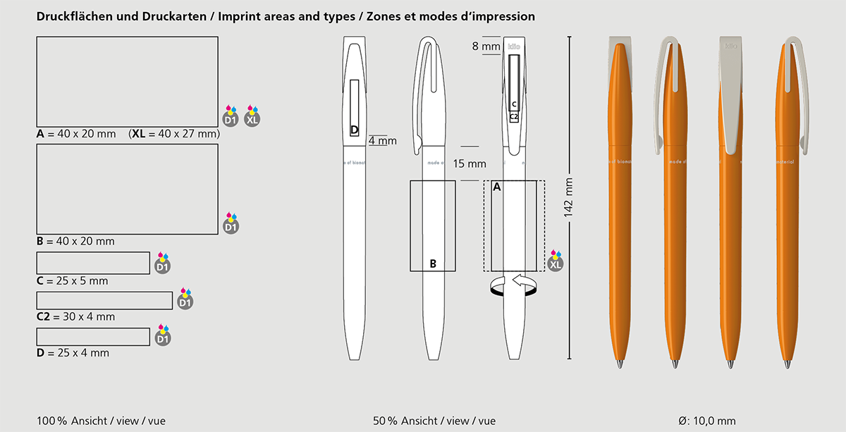 Klio-Eterna - Cobra bio - Drehkugelschreiber