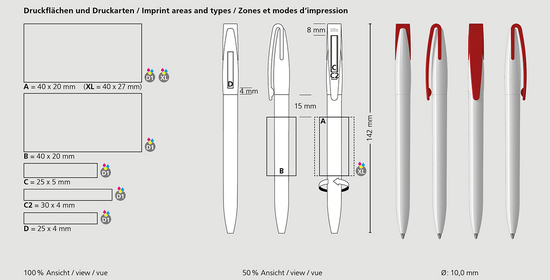 Klio-Eterna - Cobra high gloss - Drehkugelschreiber