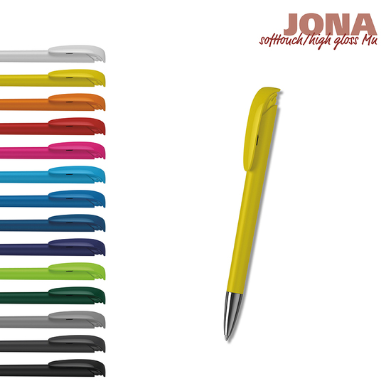 Klio-Eterna - Jona softtouch/high gloss Mn - Druckkugelschreiber