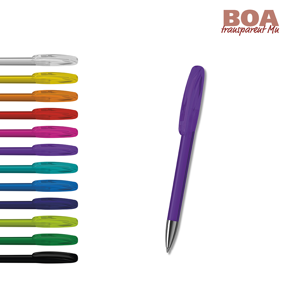 Klio-Eterna - Boa transparent Mn - Drehkugelschreiber