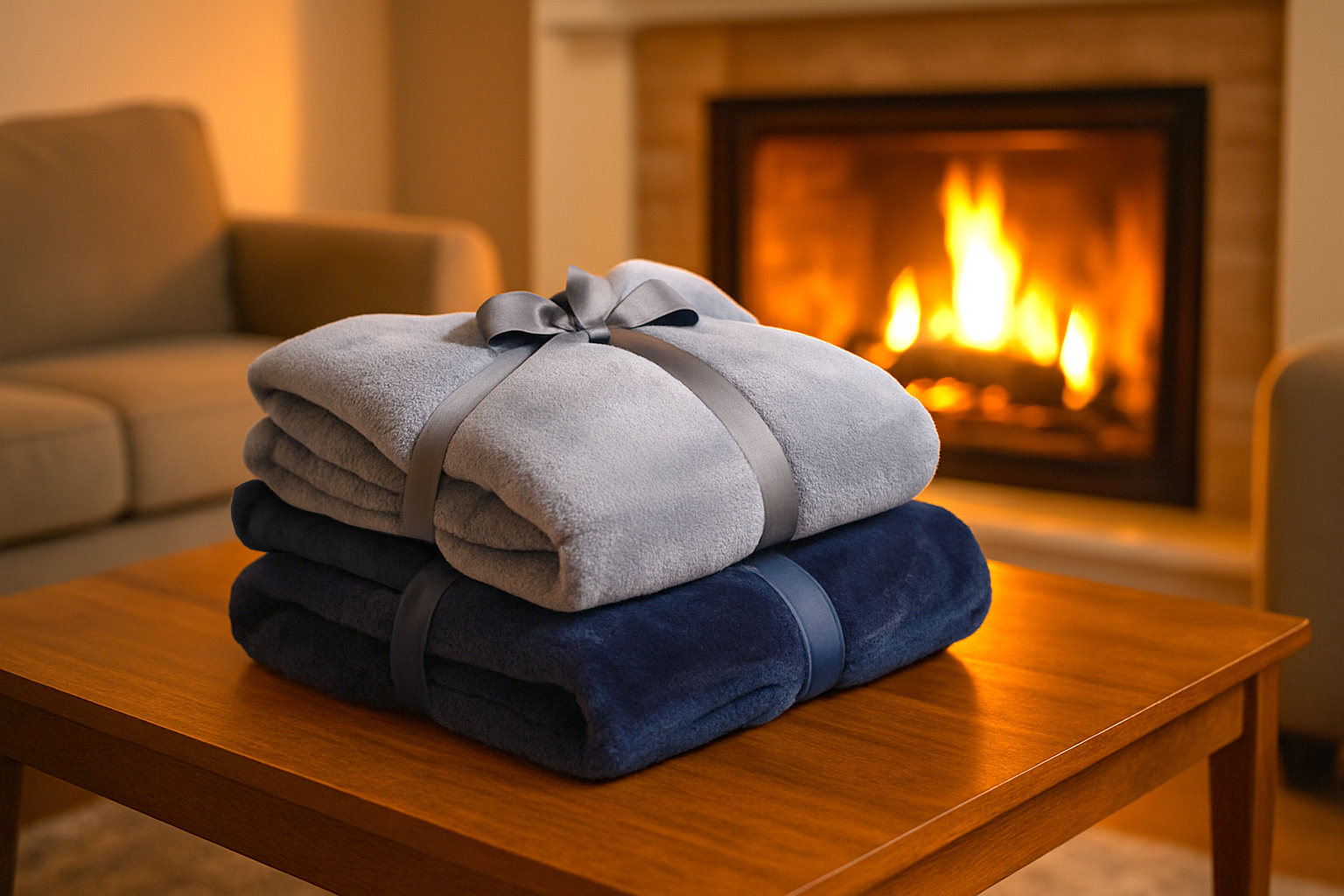 Coral-Fleecedecke 220x160 cm "recycled"