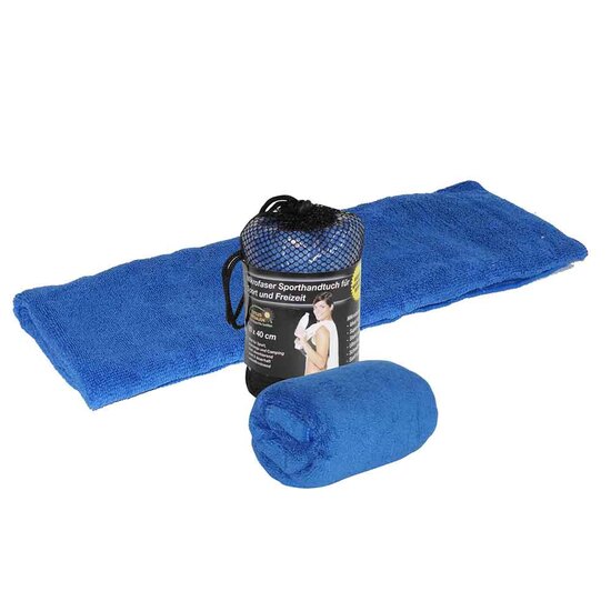 Sporthandtuch 40x80 cm im Netzbeutel
