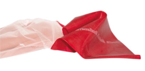 Theraband 2,5 m, im Pergaminbeutel