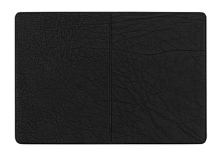 CreativDesign® Ausweistasche "2-fach" Arizonafolie schwarz