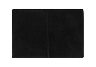 CreativDesign® Ausweistasche "2-fach" Velours schwarz
