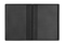 CreativDesign® Ausweistasche "4-fach" Velours schwarz