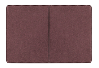 CreativDesign® Ausweistasche "5-fach" Reflexfolie bordeaux