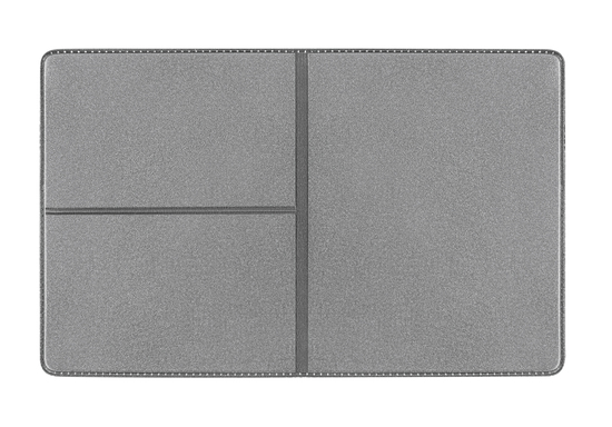 CreativDesign® Ausweistasche "Euro" Reflexfolie silber mit Einschub