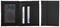 CreativDesign® Ausweistasche "Square" schwarz