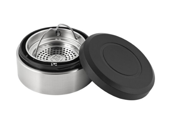 Metmaxx® Wasserflasche "GenerationRefillGourmet" transparent