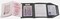 CreativDesign® Ausweistasche "ColourStripe" schwarz/schwarz