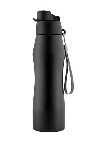 Metmaxx® Wasserflasche "GenerationRefill" schwarz