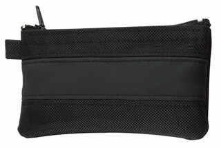 CreativDesign® Schlüsseltasche "ColourLane"  schwarz/schwarz