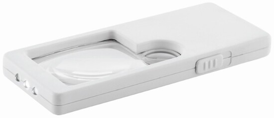 Metmaxx® Lupe "LED&See" weiß