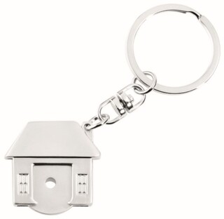 Metmaxx® EK-Chiphalter "House" silber