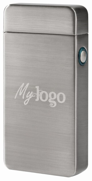 Metmaxx® Lichtbogenfeuerzeug "FuturePocketTurbo" silber