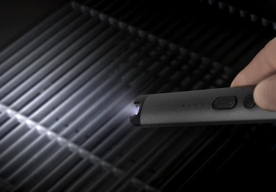 Metmaxx® BBQ Feuerzeug "FutureFire&BBQLight" dunkelgrau