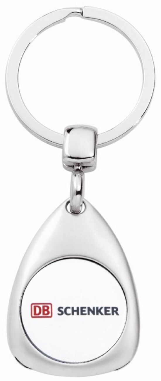 Metmaxx® EK-Chiphalter "KeyLogoStarEvo" silber