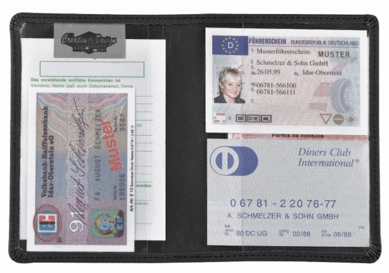 CreativDesign® Ausweistasche "129 Select"