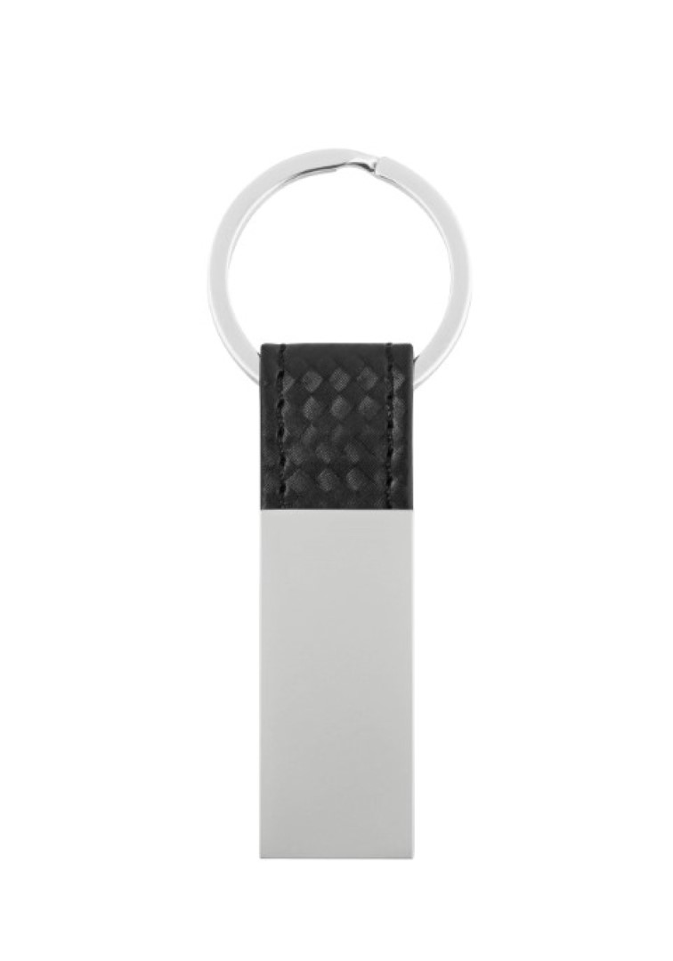 Metmaxx® Schlüsselanhänger "RepresentativeMetal" CARBON