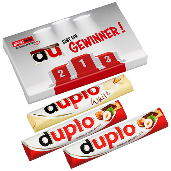 3er Duplo-Pack (2 Duplo klassisch und 1 Duplo weiß)