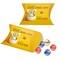 Promo-Kissenverpackung mit Lindt Lindor Liliput Pralinés