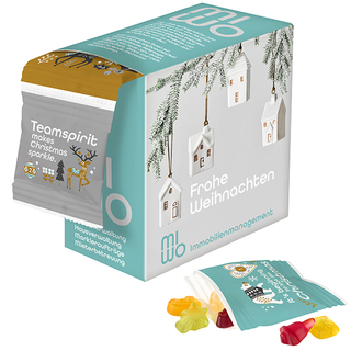 Spenderbox für Fruchtgummi-Ketten-Adventskalender