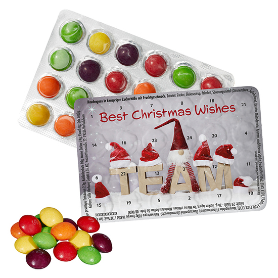 Kleinster (Advents-)Kalender der Welt "Standard" mit SKITTLES® Original Fruity Candy