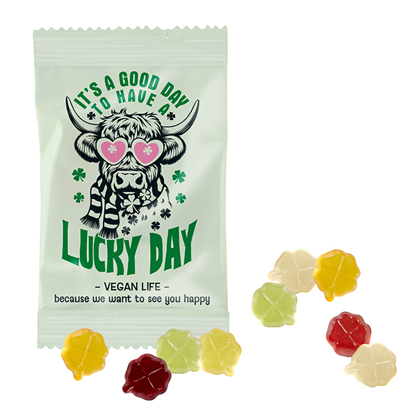 Fruchtgummi STANDARD 15 g, VEGAN im konventionellen Tütchen