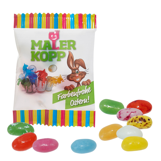 Jelly Beans im konventionellen Tütchen