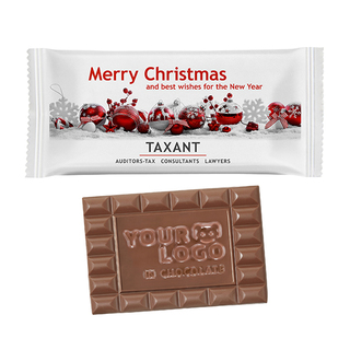 Schoko-Sondermotiv L im Papierflowpack