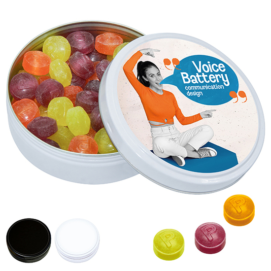 Black or White Dose mit Pulmoll Pastillen, 60g