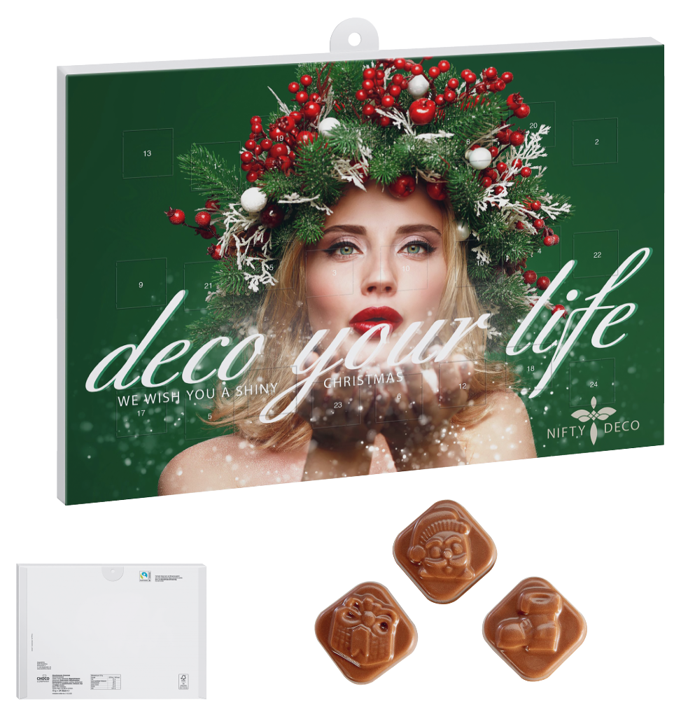 Classic Wand-Adventskalender INDIVIDUELL