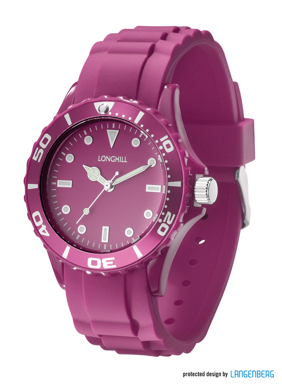 Kunststoffuhr LOGI LADY