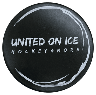 Eishockeypuck aus Hartgummi